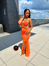 Bohemian Citrus Dress