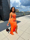 Bohemian Citrus Dress